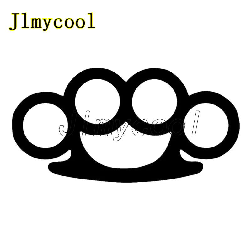 Car Accessories Quotes - Stiker Vinyl Kreatif Motif Knuckles untuk