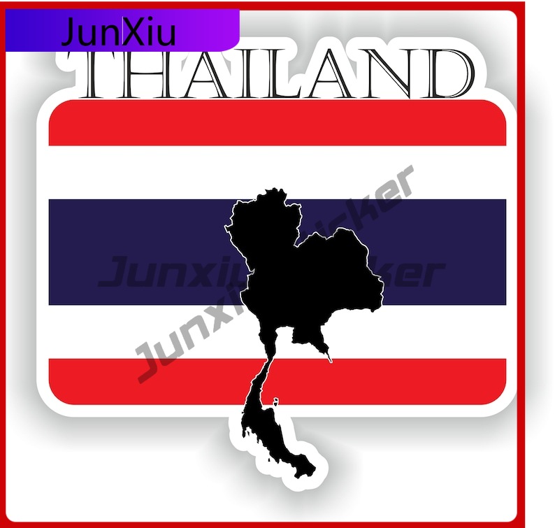 Car Accessories Thailand - Stiker Anti Gores Motif Thailand, Dekorasi