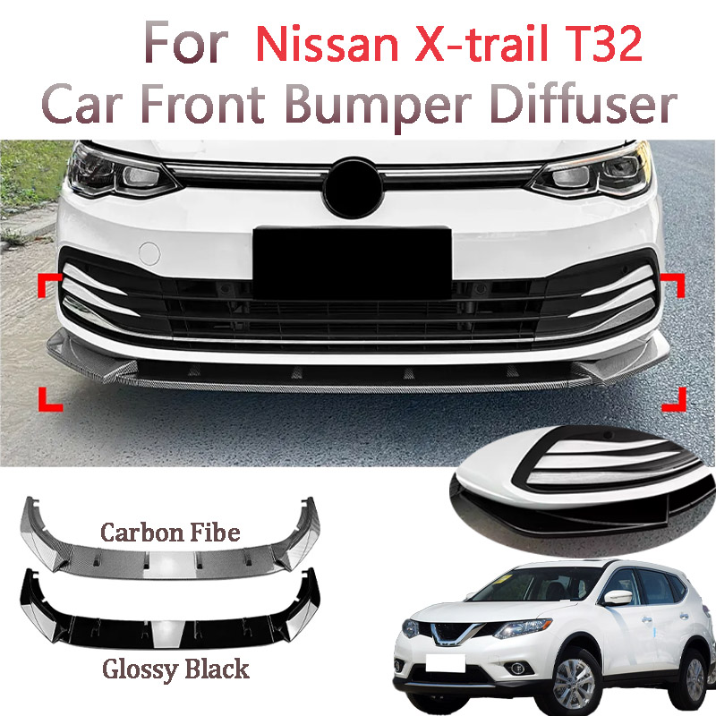 Car Accessories Nissan Xtrail - Kit bodi Splitter Spoiler bibir Bumper