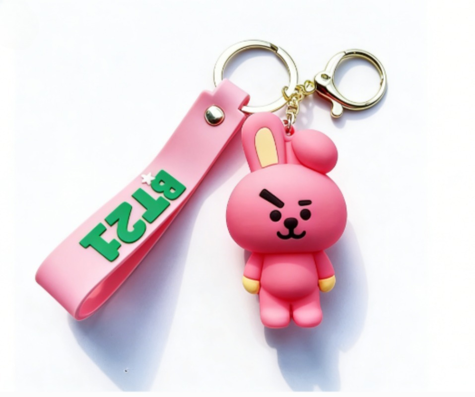 Car Accessories Company - Gantungan Kunci BT21 Koya RJ Shooky