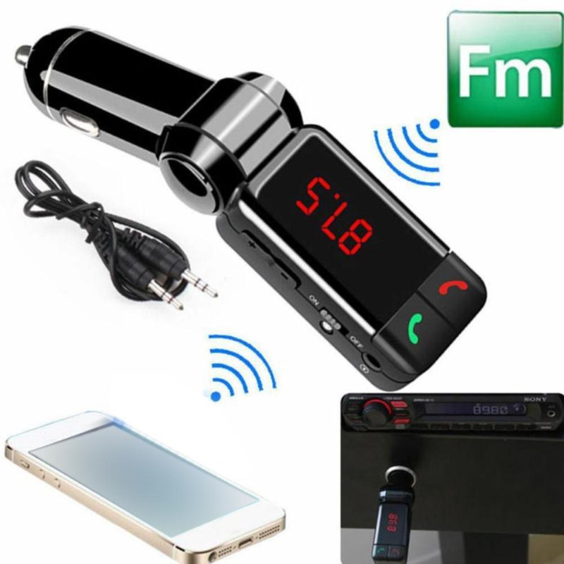 Fm Transmitter - BC06 Kit Mobil Pemancar Fm Kompatibel