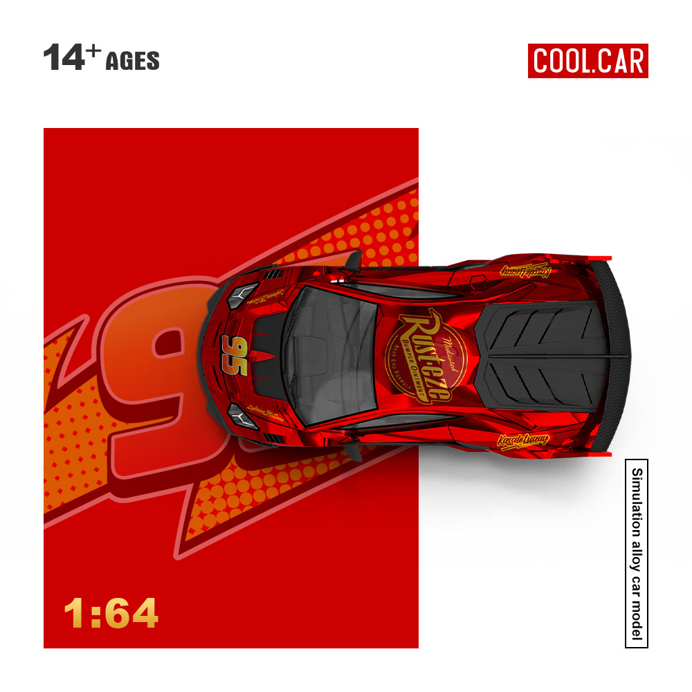 Car Accessories Company - Mobil Keren 1:64 GT EVO Lightning