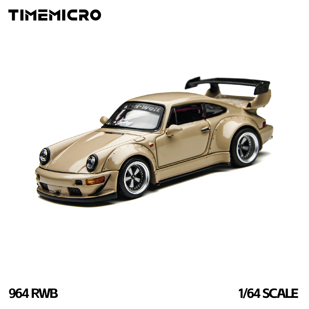 Car Accessories Company - TimeMicro1:64 RWB 964 Beige Gift Box