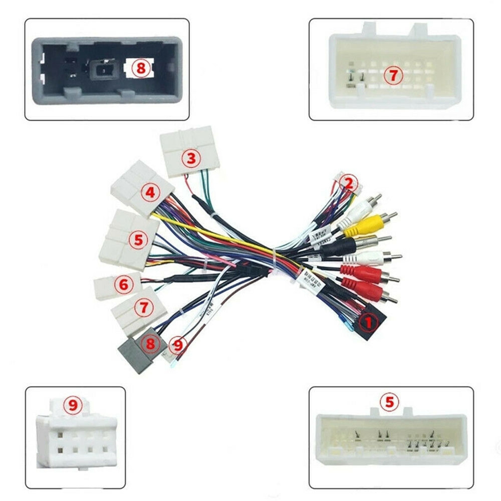 Car Accessories Nissan Xtrail - Kabel Harness Audio Power Radio Android