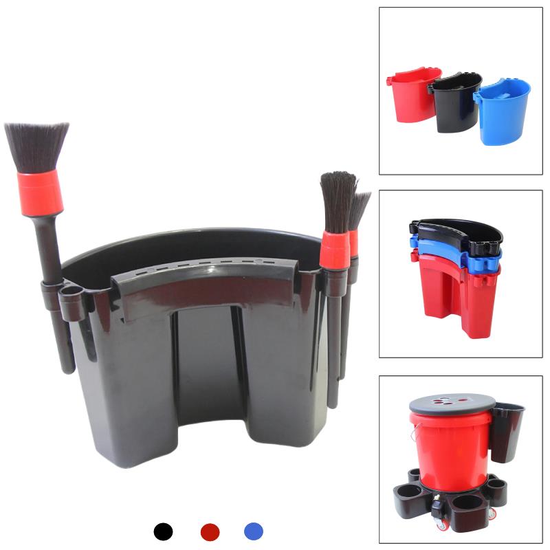 Car Detailing Brush - Perlengkapan Penyimpanan Mobil Universal Bucket Organizer,
