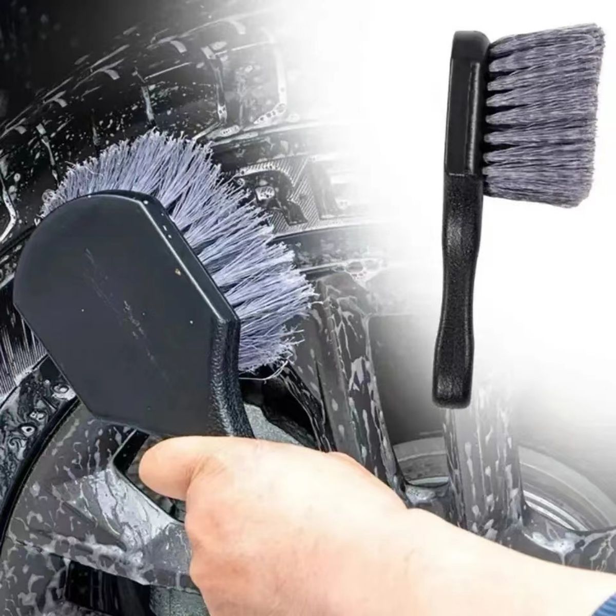 Car Detailing Brush - Sikat pembersih roda mobil, sikat Detail