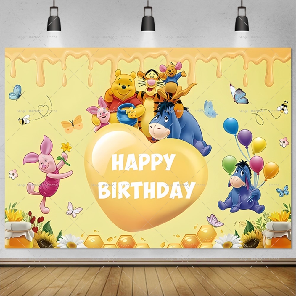 Latar Belakang Disney Winnie t - Car Accessories Banner ulasan dan harga