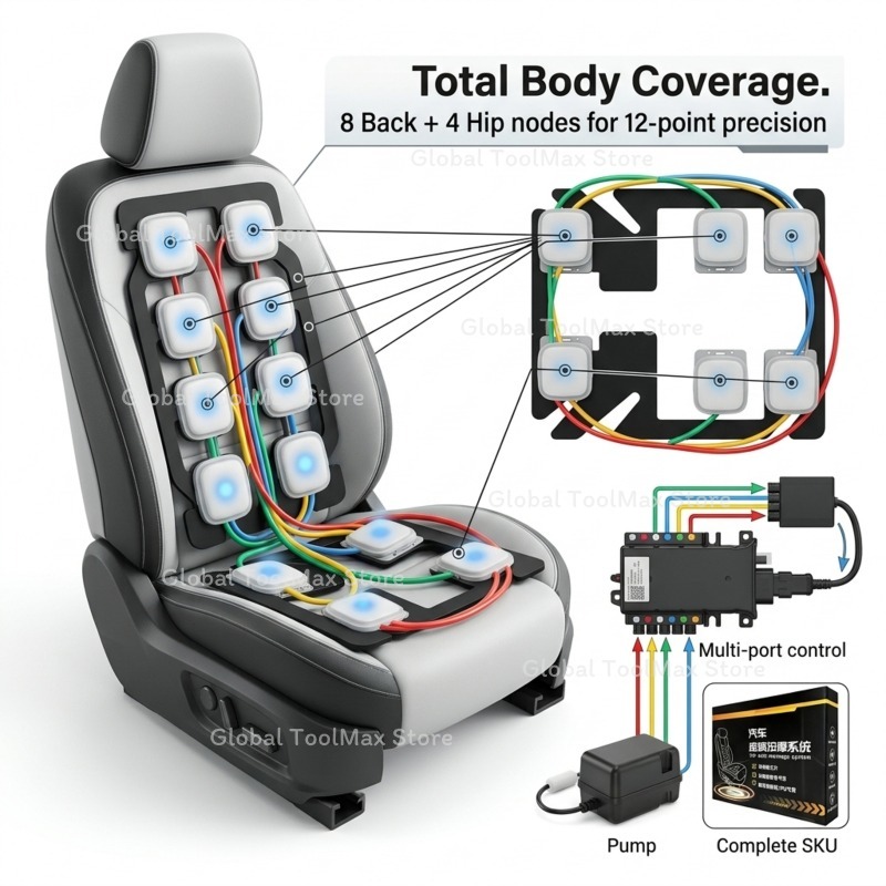 12 Kantong Udara Bantalan Kurs - Car Accessories Limassol ulasan dan harga