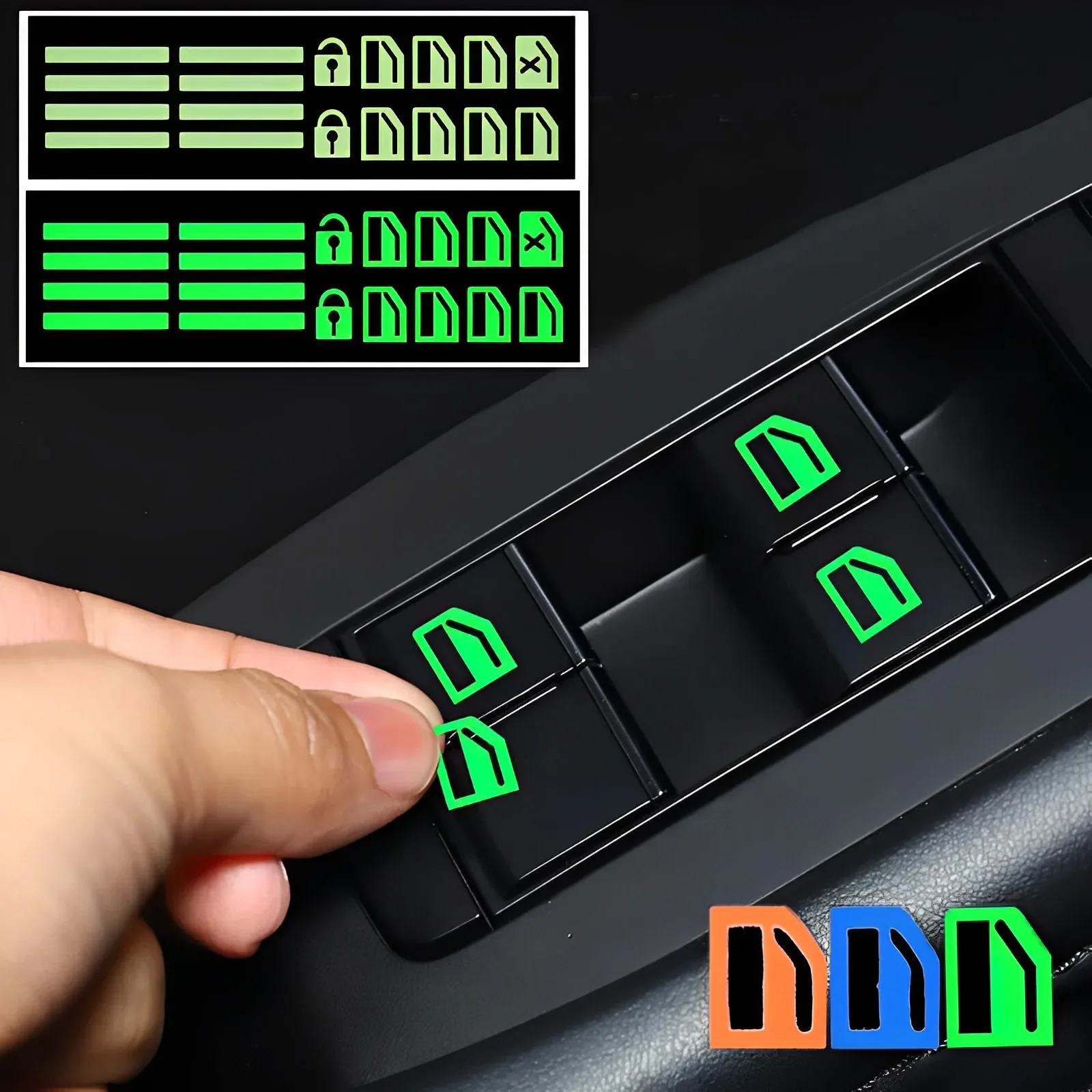 18pcs Stiker Tombol Kontrol Je - Car Accessories Quotes ulasan dan harga