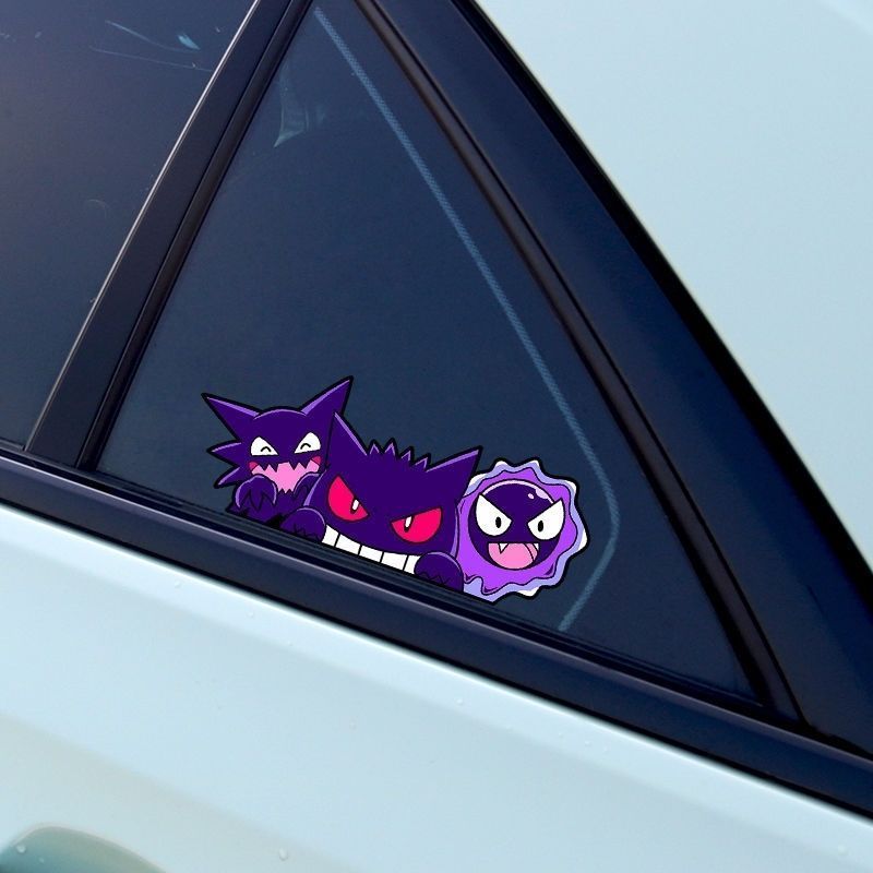 Stiker Mobil Anime Pokemon Gen - Car Accessories Quotes ulasan dan harga