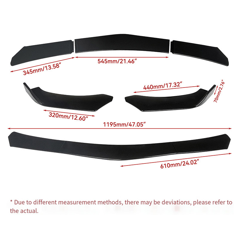 Kit bodi Splitter Spoiler bibi - Car Accessories Nissan Xtrail ulasan dan harga