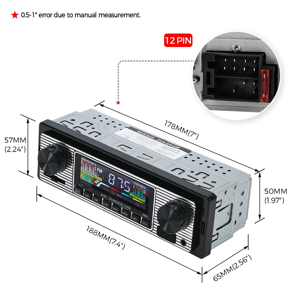 Pemutar MP3 nirkabel Bluetooth - Fm Transmitter ulasan dan harga