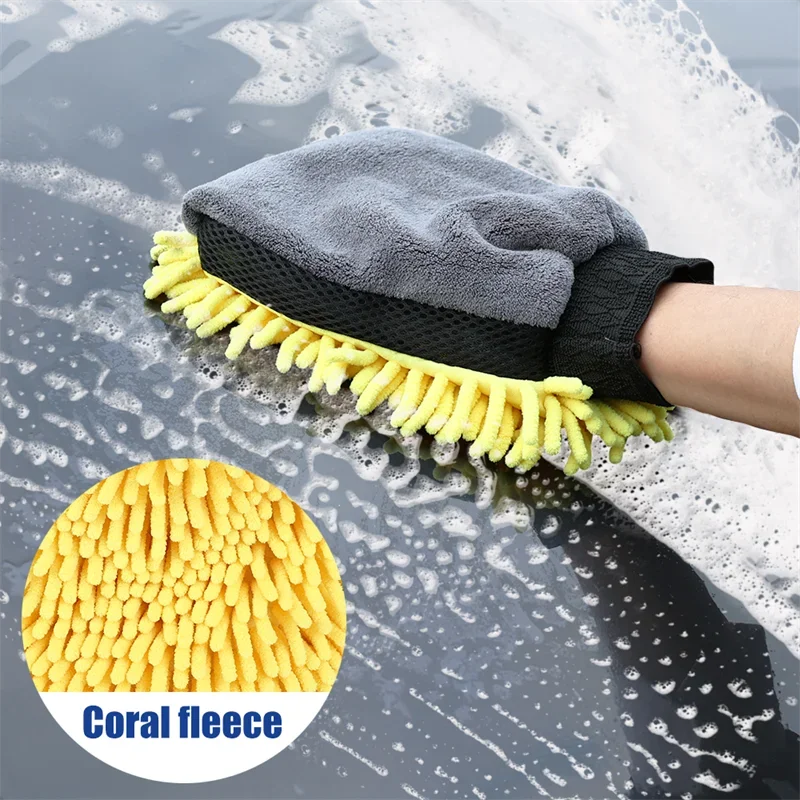 1/5 Buah Sarung Tangan Cuci Mo - Car Detailing Brush ulasan dan harga