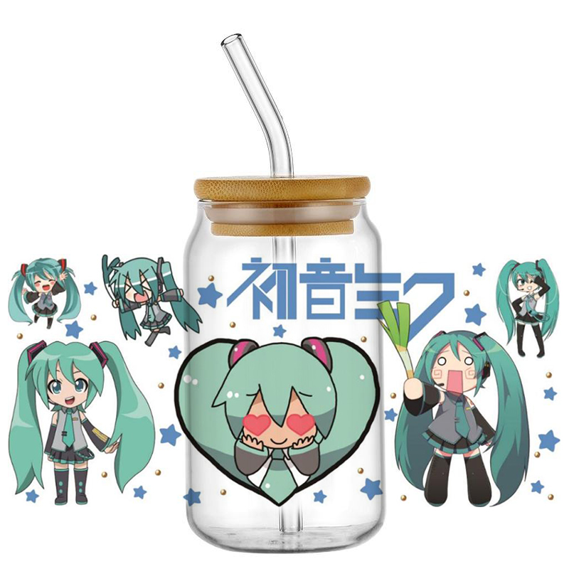 Hatsune Miku UV DTF Cup Wrap 1 - Car Accessories Quotes ulasan dan harga