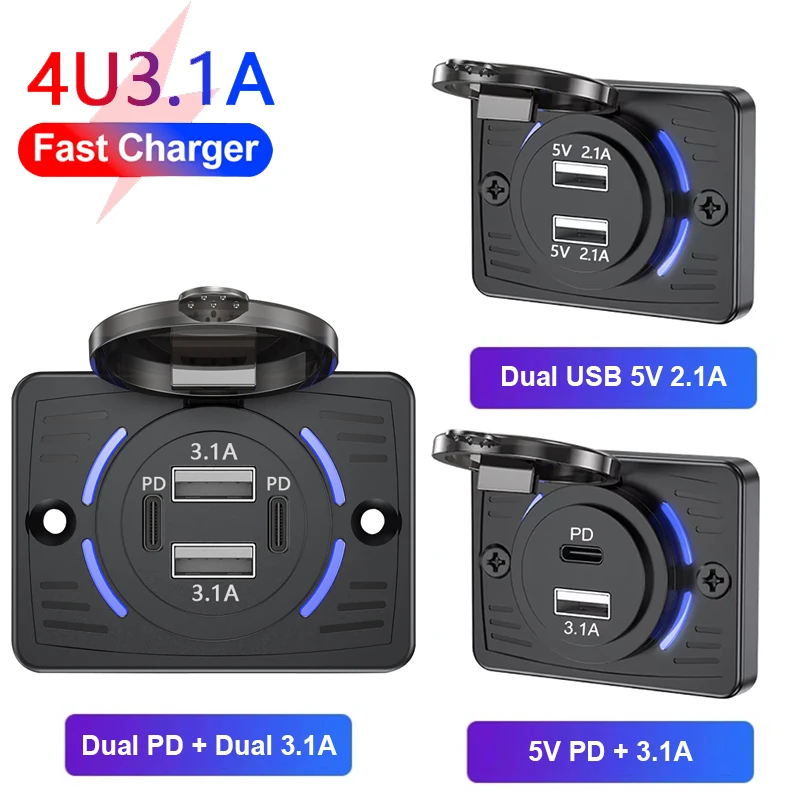 Soket Charger Mobil Dual USB Q - Car Accessories Thailand ulasan dan harga