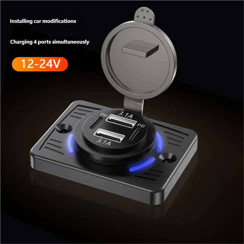 Soket Charger Mobil Dual USB Q - Car Accessories Thailand ulasan dan harga