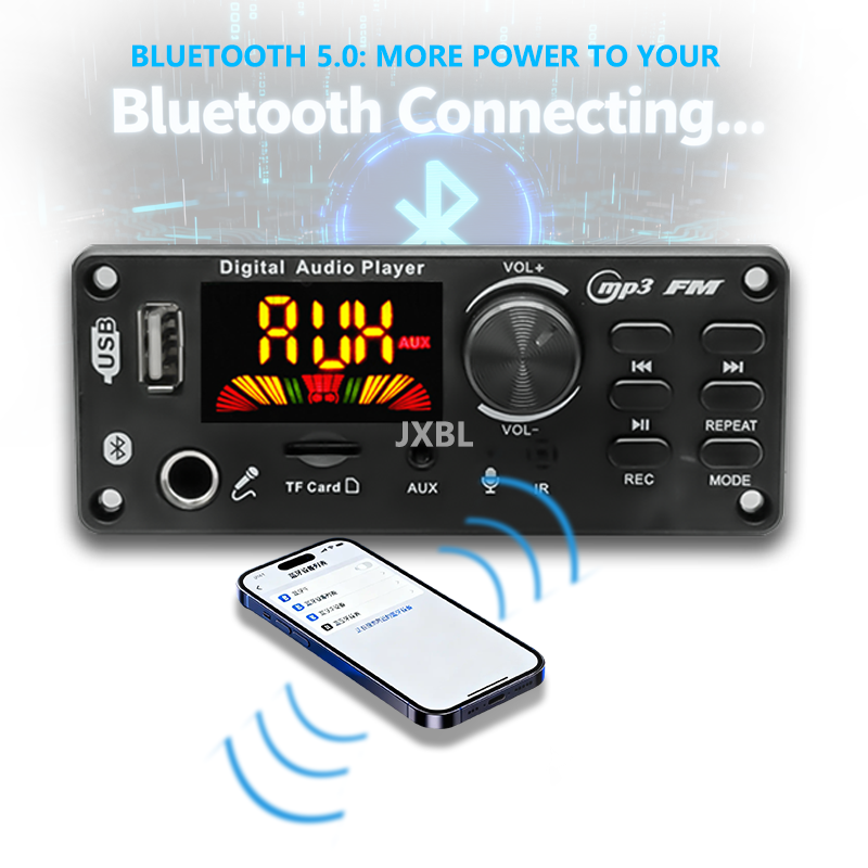 Papan Dekoder MP3 Bluetooth 5. - Fm Transmitter ulasan dan harga
