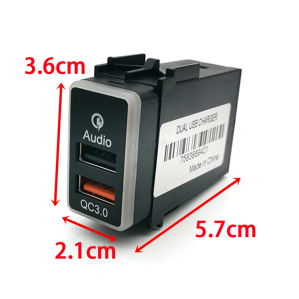 Adaptor Input USB QC3.0 Mobil  - Car Accessories Nissan Xtrail ulasan dan harga