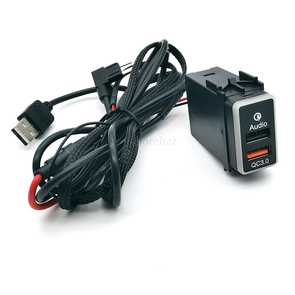 Adaptor Input USB QC3.0 Mobil  - Car Accessories Nissan Xtrail ulasan dan harga