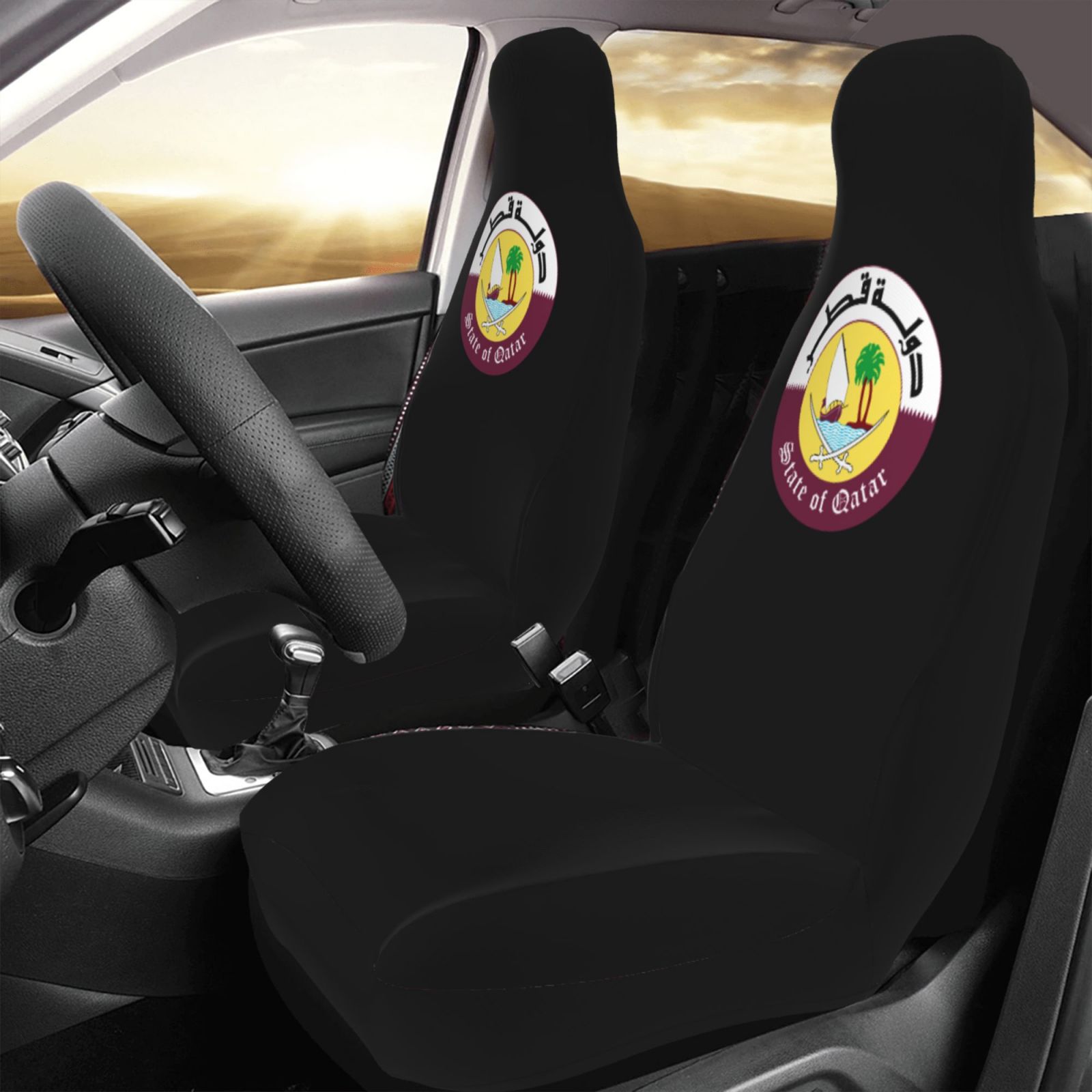Sarung Jok Mobil Pola Lambang  - Car Accessories Qatar ulasan dan harga
