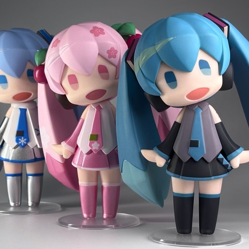 Set Figur Anime Miku & Blok Ba - Car Accessories Company ulasan dan harga