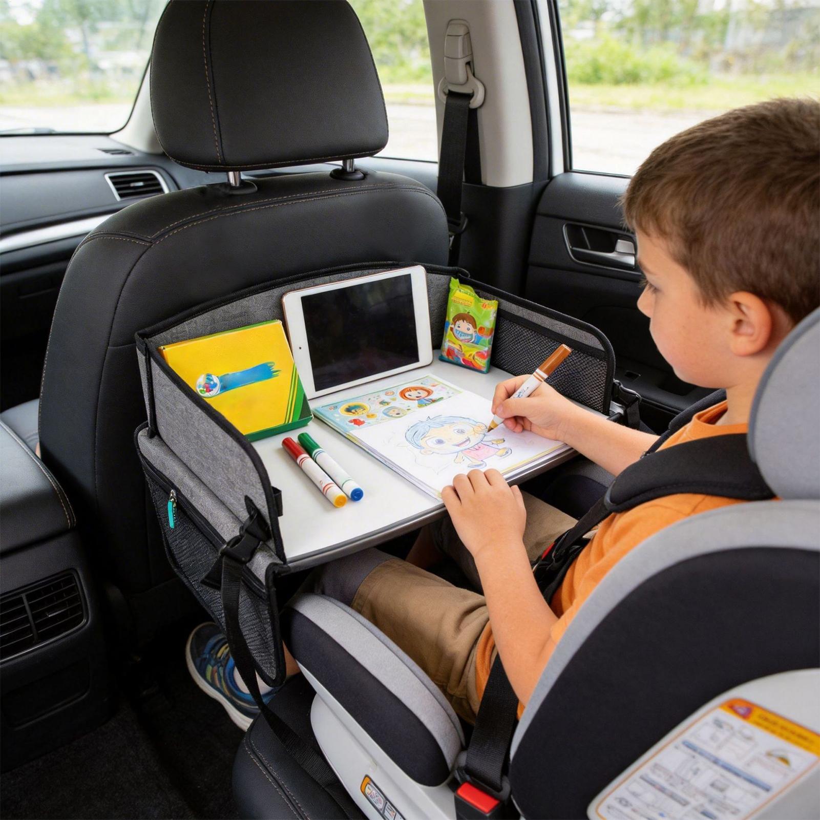 Baki Perjalanan Anak dengan Ka - Car Seat Organizer ulasan dan harga