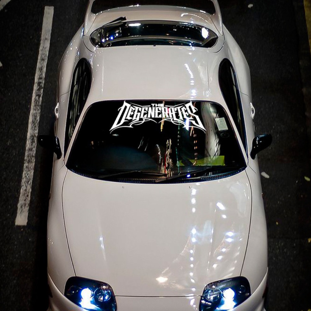 1 Buah Stiker Vinil Tahan Air  - Car Accessories Banner ulasan dan harga