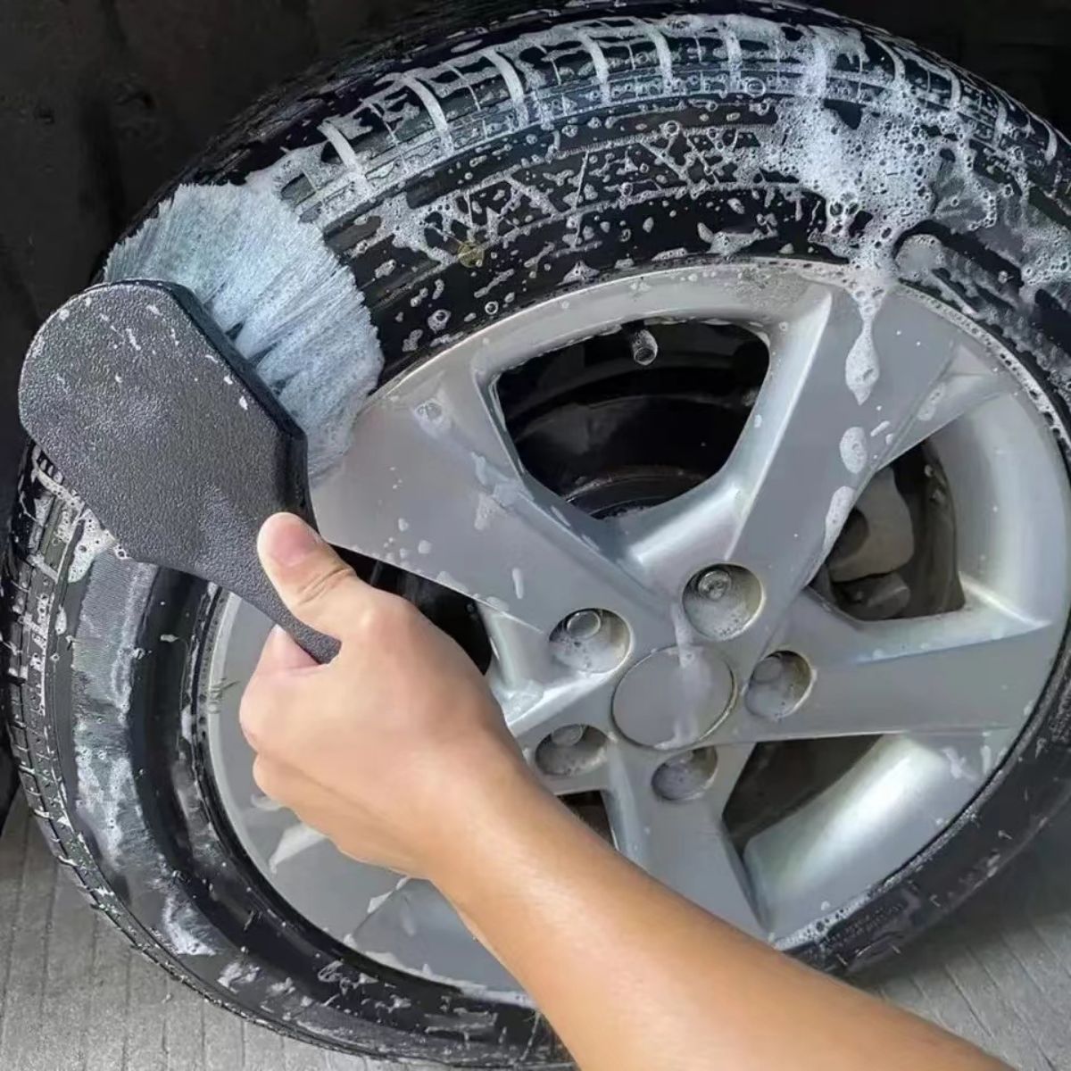 Sikat pembersih roda mobil, si - Car Detailing Brush ulasan dan harga