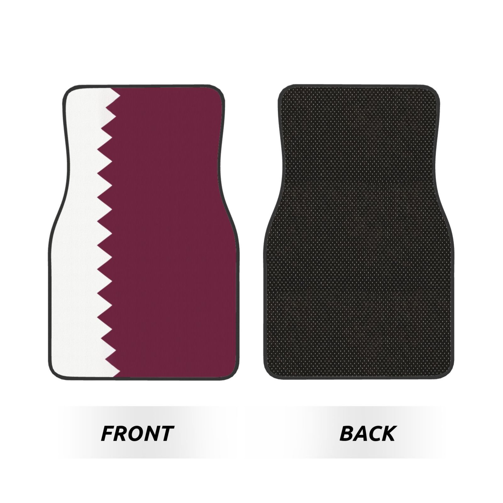 Karpet Mobil Motif Bendera Qat - Car Accessories Qatar ulasan dan harga